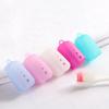 10Pcs Easy to Clean Toothbrush Caps Silicone Toothbrush Case Practical Toothbrush Cover  Bathroom