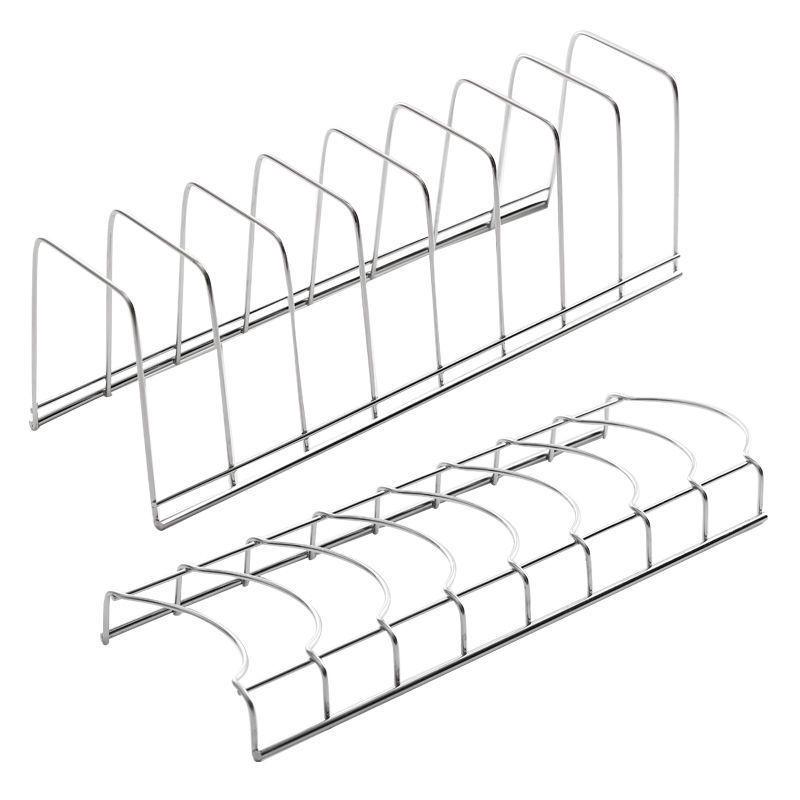 Stainless Steel Dish Rack with Utensil Holder for Kitchen Storage