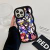 Gushing Over Magical Girls Phone Case for iPhone 17 16 15 14 13 12 11 Air Pro Max Plus Wavy Edge TPU Colorful Cover Luxury Cover