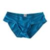 Men Briefs Solid Color Low-rise Ice Silk Briefs U-Convex Large Space Not Tight Underwear Ultra-thin Panties