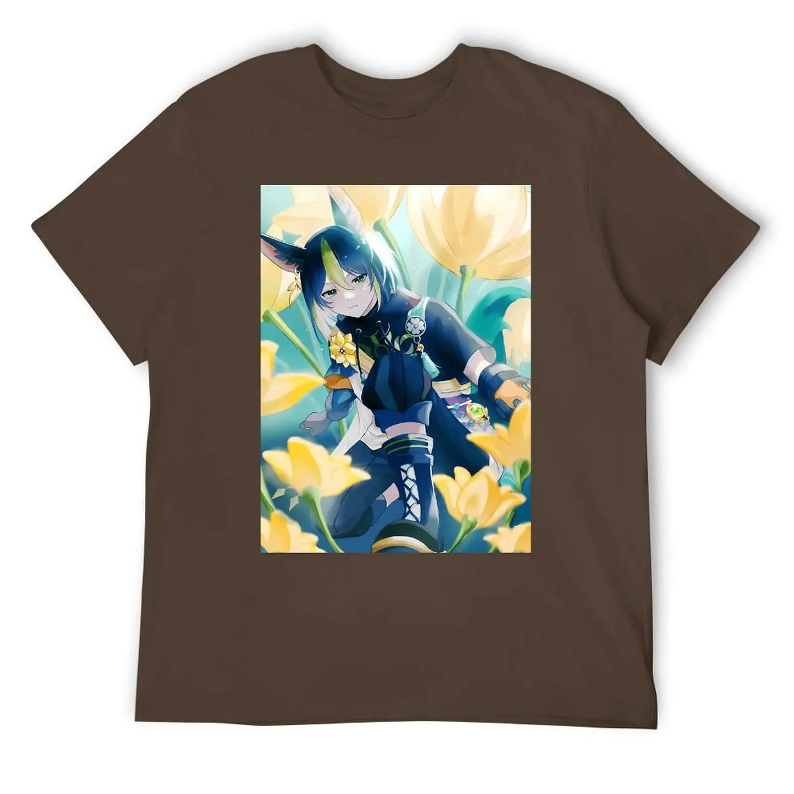 

Tighnari Essential For Sale Круглая футболка с круглым вырезом Спортивные футболки Графический Винтаж Nerd Досуг Размер США XXXXXL белый