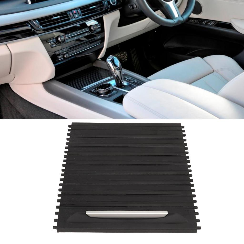Cup Holder Tray Roller Blind Cover ABS 51169251973 Direct Fit for F15 F85 X5 X5M 2014 To 2018