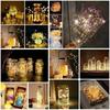 1M LED String Light Battery Operated Copper Wire Fairy Lights Festive Decoration With Flashing Modes Home Decor Christmas Gift