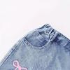 Girls' Jeans with Embroidered - Casual Denim Pants for Toddlers and Kids