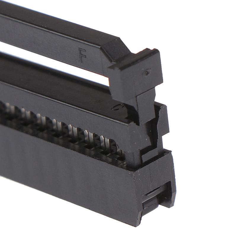 10Pcs 6/8/10/12/14-50Pin Idc Socket Plug Ribbon Cable Connector 2.54Mm Pitch