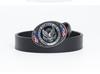 Cowhide Trendy Men's Retro Casual Plate Buckle Belt