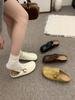 Fashion Walking Cozy Casual Closed Toe Half Slipper Loafers Female Fashion Slingback Slip On Mules For Women Platform New 2025 Comfort