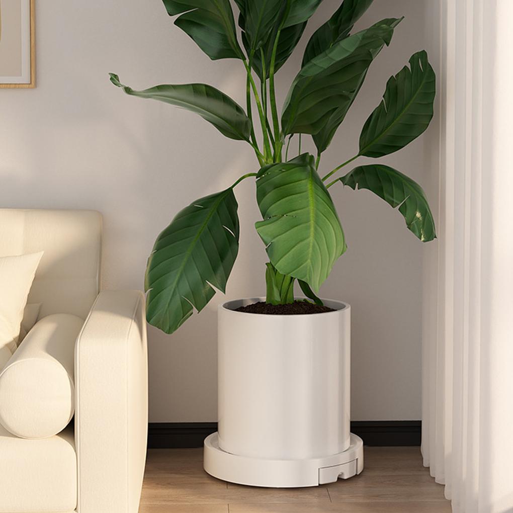 Wheeled Flowerpot Base For Indoor And Outdoor Long Lifespan And Reliability Flower Pot Tray Plant