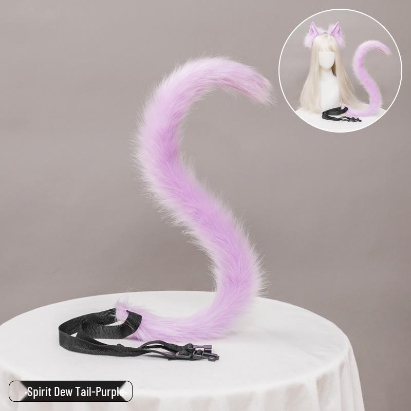 

Handcrafted Plush Cat Ear Headband for Cosplay & DIY