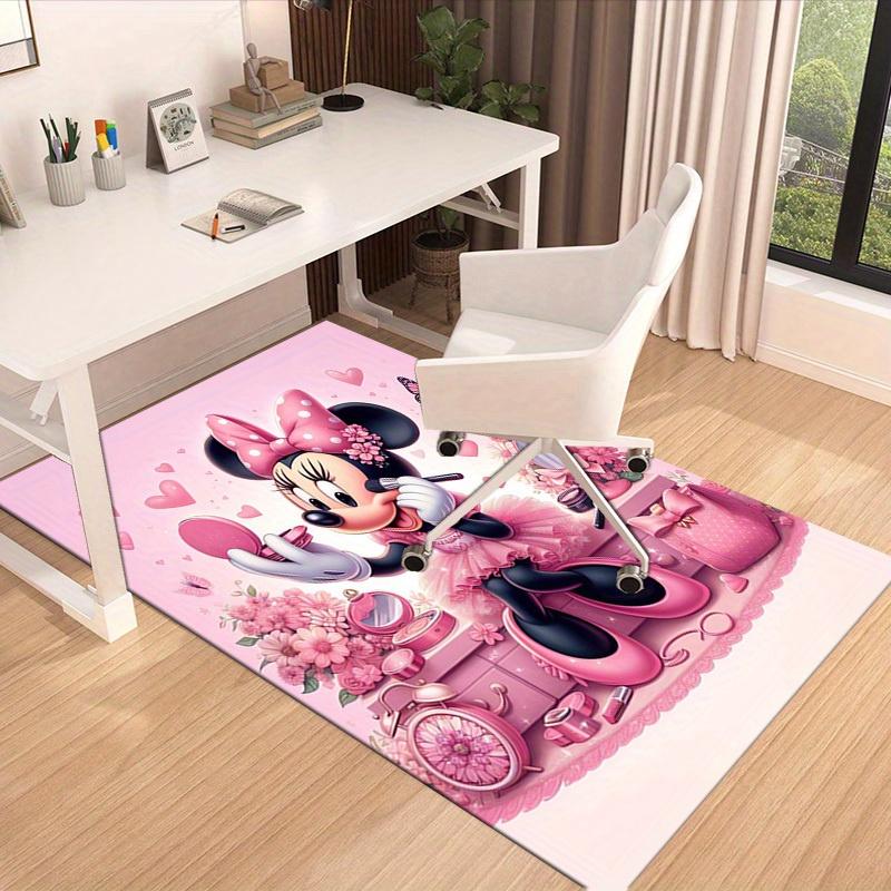 1pc. Pink Minnie Mouse Decorative Rug for Home Office Chair Cover Outdoor Giftz041027
