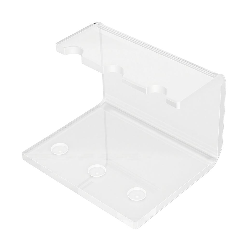 2pcs Acrylic Dart Holder Wall Mount 3 Holes Ample Space Transparent Acrylic Dart Stand