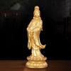 Guan Yin Statue Chinese Buddhist Decoration Kuanyin Figurine Female Buddha Sculpture Feng Shui for