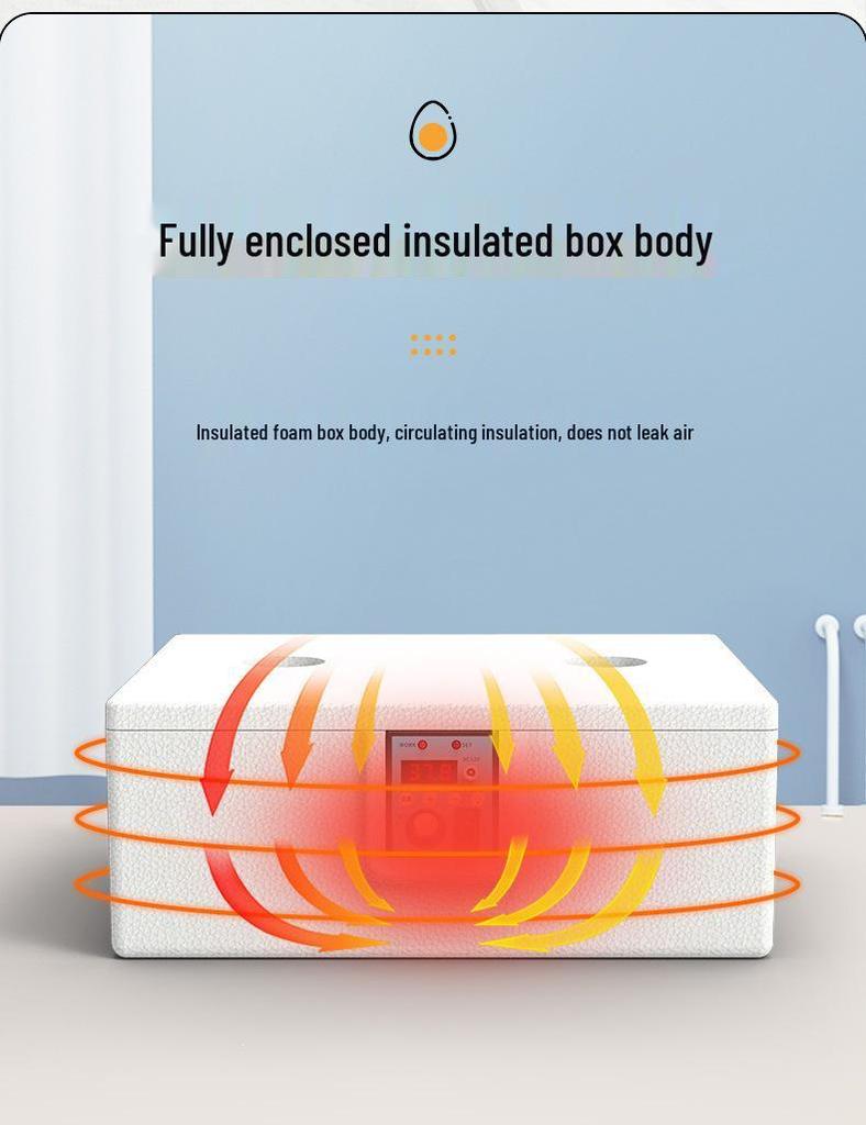 Fully Automatic Small Quail Egg Incubator: Intelligent Hatching Machine for Chicks, Ducks, and Geese
