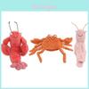 Larry Kreeft Shelton Huid Garnalen Krab Pluche Pop Voor Verjaardagscadeaus Zacht En Knuffelig 22/26/45cm Dierlijke Pluche