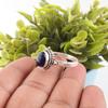 Sodalite Ring, Gemstone 925 Solid Sterling Silver Jewelry Ring, Handmade Jewelry Beautiful Ring, Gift For Her