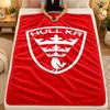 Flannel BlanketHull KR Warm Soft Throw Blanket for Indoor Sofa Bed Living Room Use