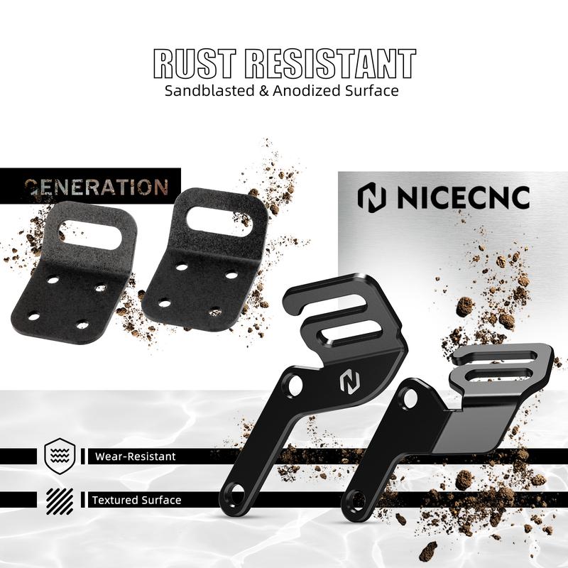 Motorcycle Rollbags Strapping Hooks Rackless Bags Tie Down Brackets for Suzuki DR650SE DR650S DR650 S SE 1996-2023 2024 2025
