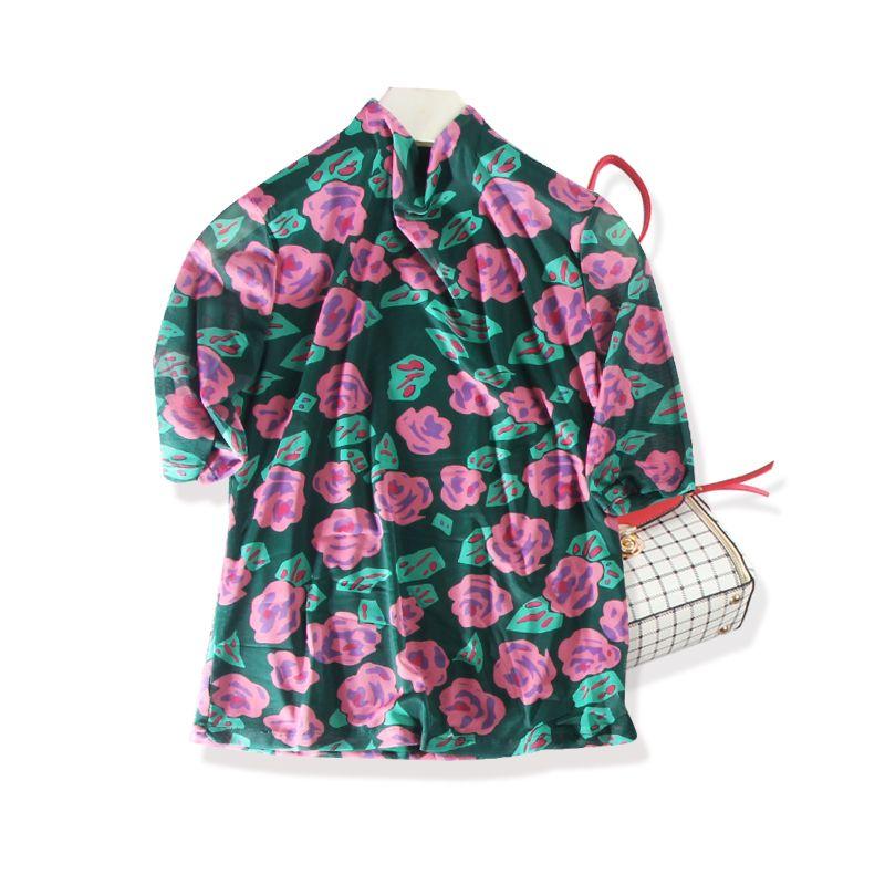 

Benefits! Old Pink Forced-in ~ Bright Silk Yarn Craft Three-Quarter Sleeve Small Turtleneck T-shirt Bottoming Shirt for Women New Autumn and Winter Color L