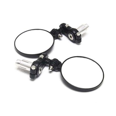 1 Pair Motorcycle Scooter Handlebar Mirrors Side Mirrors Aluminum Alloy
