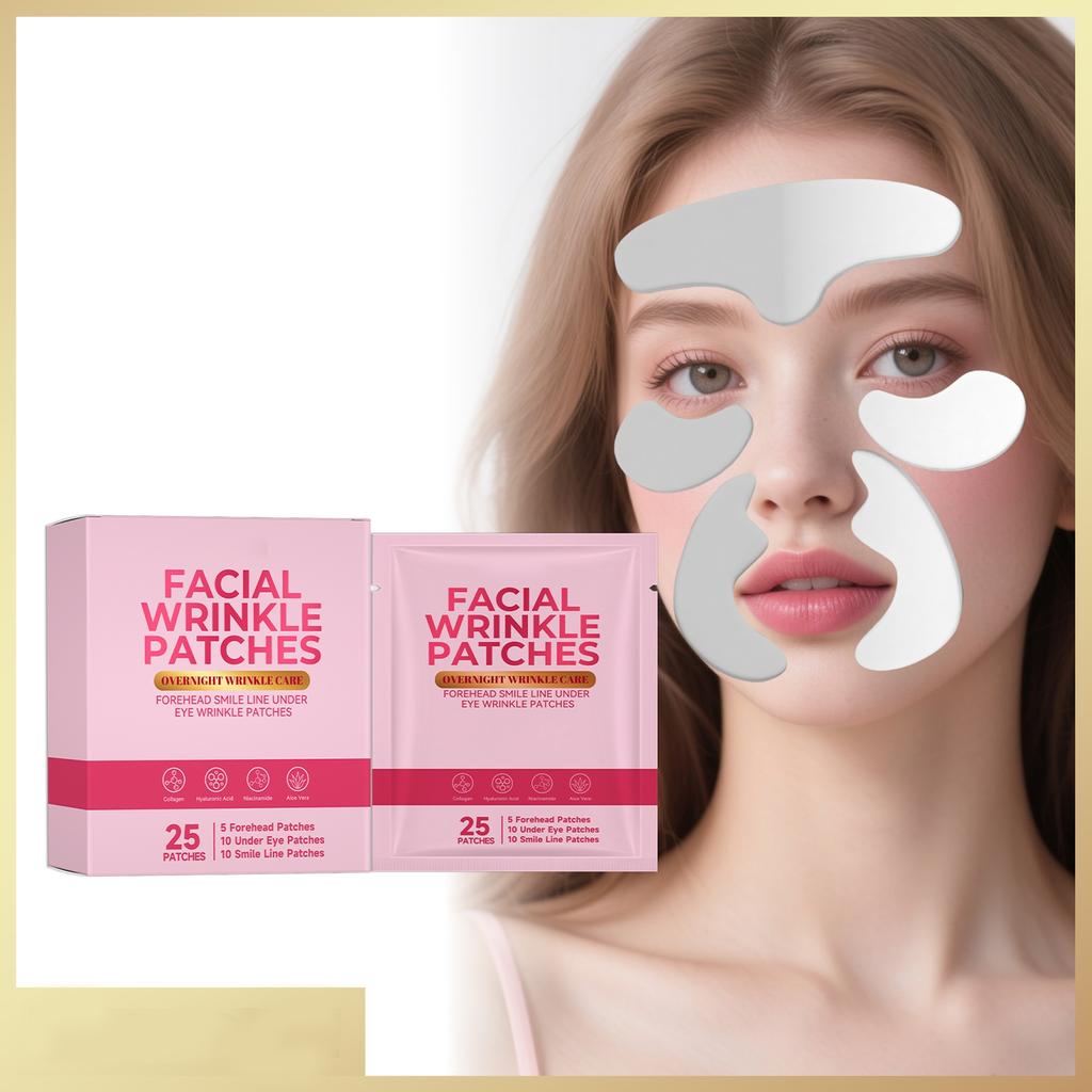 Facial Smoothing Patch Nourishes The Skin, Reduces Wrinkles, Hydrates And Moisturizes, And Soothes Dryness.