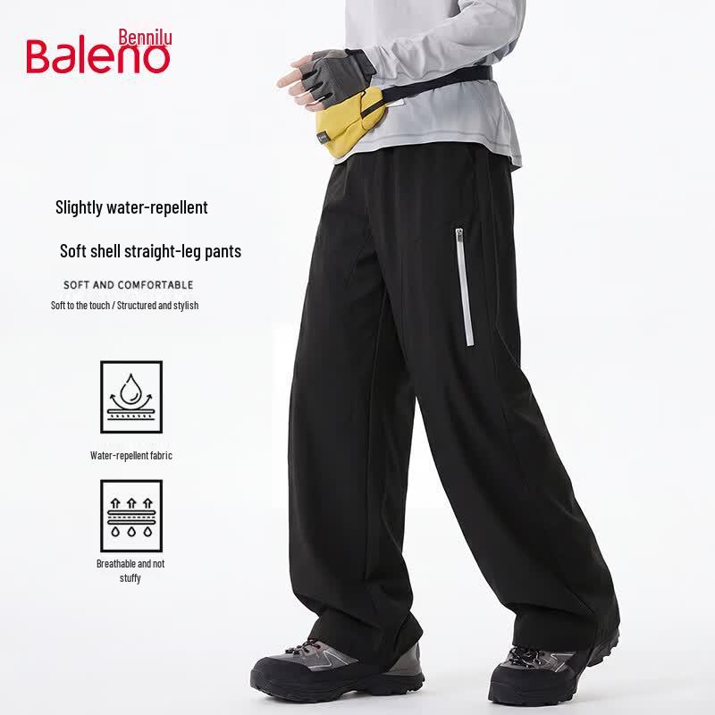 Baleno Men s Spring/Autumn Loose Fit Straight-Leg Pants L