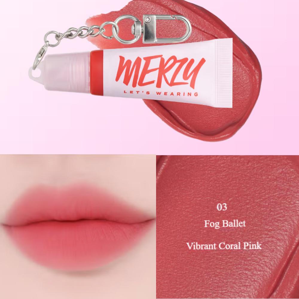 [Kore Renklendiricisi] Mat Bitişli Renklendirici Anahtarlık (4 renk Mat ruj) - Mini Bulanıklaştırıcı Dudak Rengi