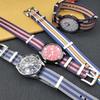 High-End NATO One-Piece Nylon Watch Strap - Canvas Woven, Sizes 18/20/22/24.