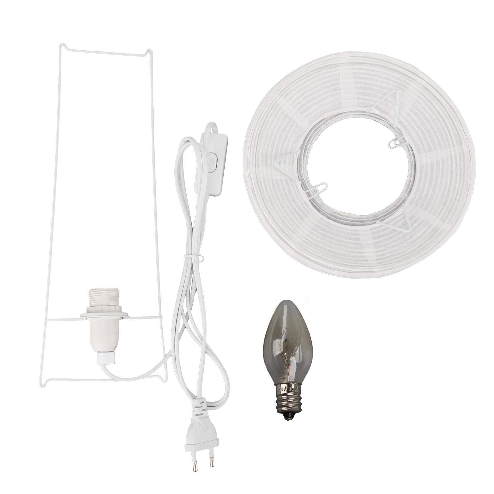 

Настольная бумажная лампа, современный минималистичный декоративный фонарь E14, прикроватный светильник для спальни, гостиной EU Plug