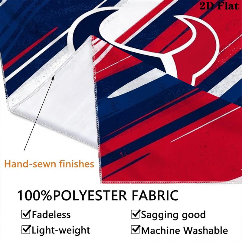 Houston Texans Wall Tapestry Aesthetic Wall Hanging Printed Fabric Blanket Decorative Tapestries for Bedroom Living Room Home Decor