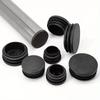 12pcs 60mm Round Plastic Plugs with Glide Insert Design Durable Mounting for Chair Leg Tubes Furniture No Drill Required