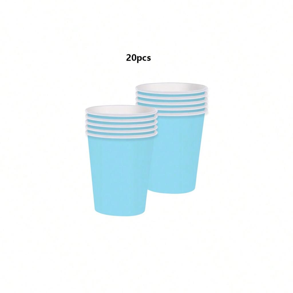 Paper Cup Disposable Paper Cup Design Multi-Color Paper Cup Court Party Supplies Disposable Paper Cup Hot Cold Drink Coffee Festival Celebration
