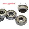 10Pieces 608ZZ Ball Bearings 608ZZ Metal Double Shielded Miniature Deep Groove Skateboard Ball Bearing 8mm x 22mm x 7mm