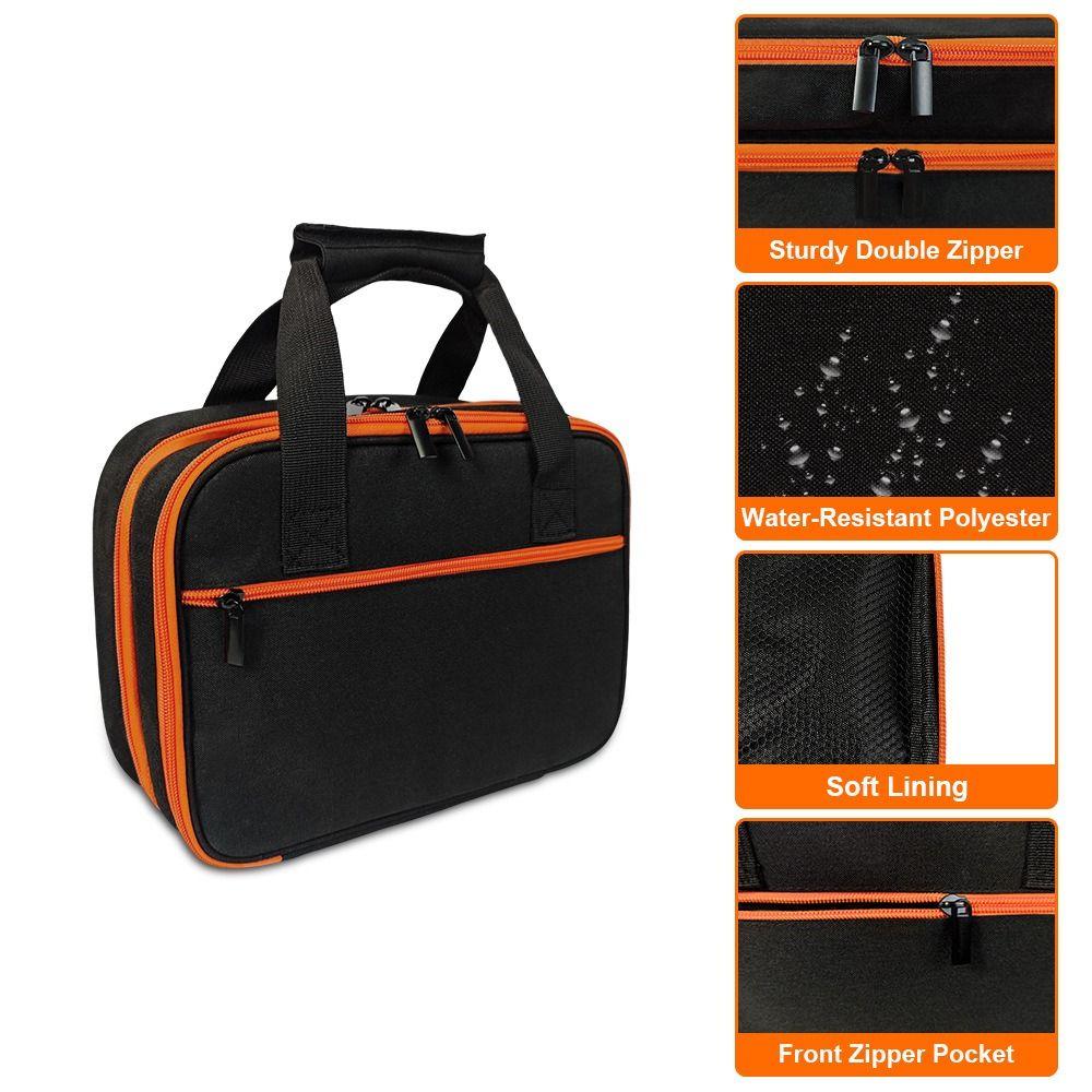 Two Layer Design Tool Storage Bag Portable Mechanic Tool Bag Multimeter Case  Circuit Testing