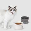 Raised Cats Food Bowls Plastic Cats Dish for Food or Water Tilted Feeding