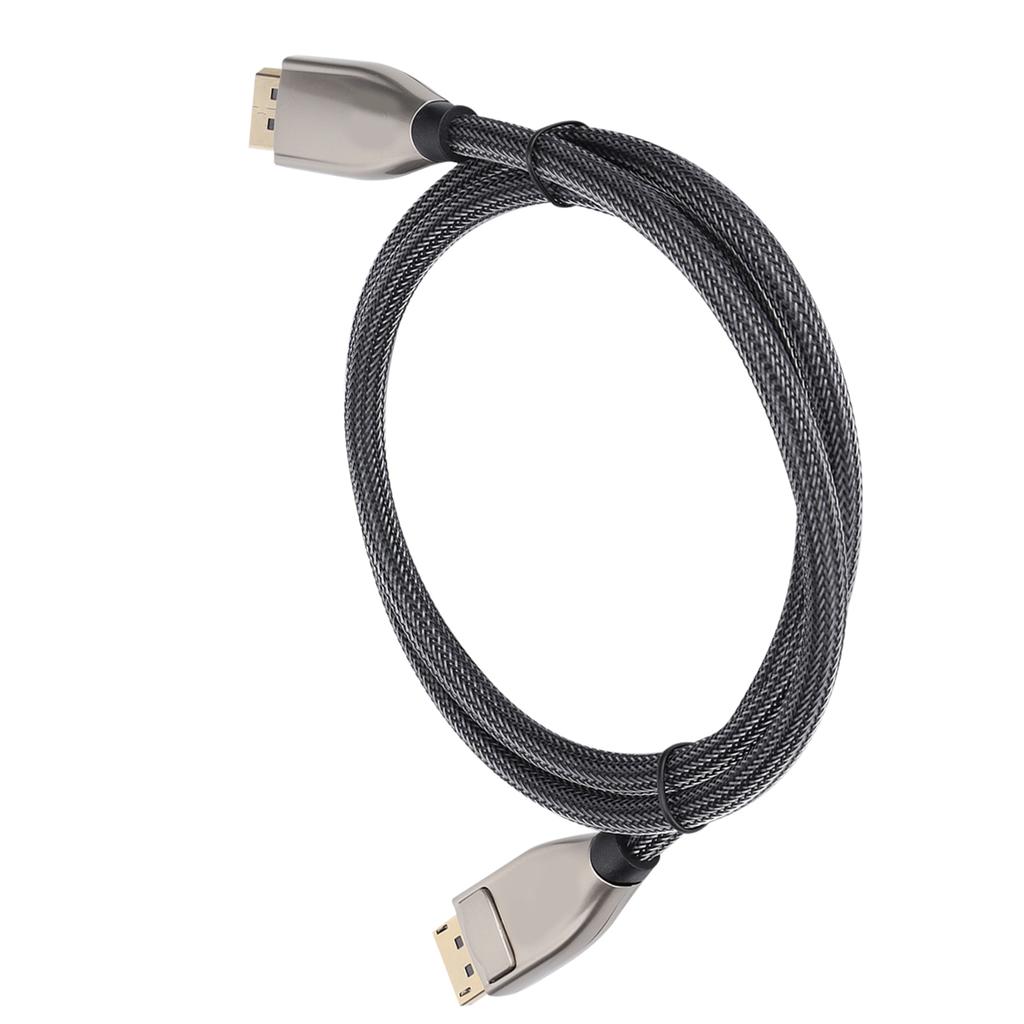DP Adapter Cable 1 Meter UltraThin Version 1.4 8K Data Connection HighDefinition 4K Displayport Cable
