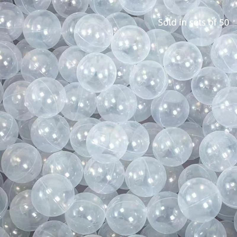 Safe Soft Ocean Balls BPA Free Colorful Plastic Play Toys for Kids Baby Ball Pit Playpen Outdoor Fun Time