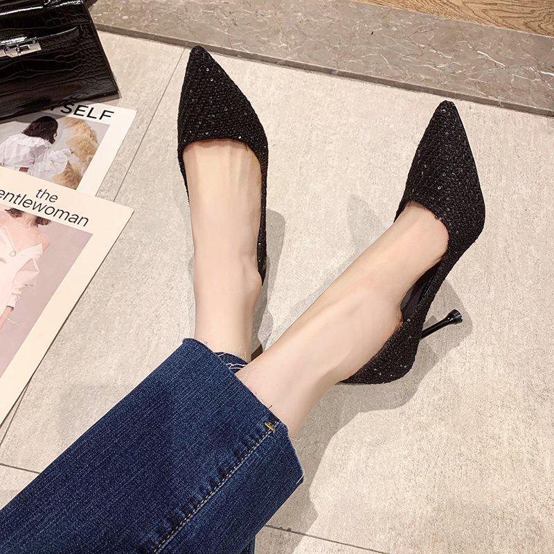 Fashion Design Sensibility High Heels Women's Delicate Netting Popular Bride Shoes 2024 New Style Light Satin Bridesmaid Shoes Wear