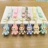 Small Sheep Keychain Small Gift, Labu Cloth Sitting Backpack Pendant Small Gift