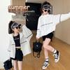 2026 New Stylish Girls' Hooded Sun Protection Jacket - Lightweight Summer Wear for Older Children