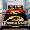 Jurasic Dinosaur Park World Beding Set Bedrom Soft Modern Bedspreads Comefortable Soft Duvet Cover Comfortable Quilt Cover And Pilowcase