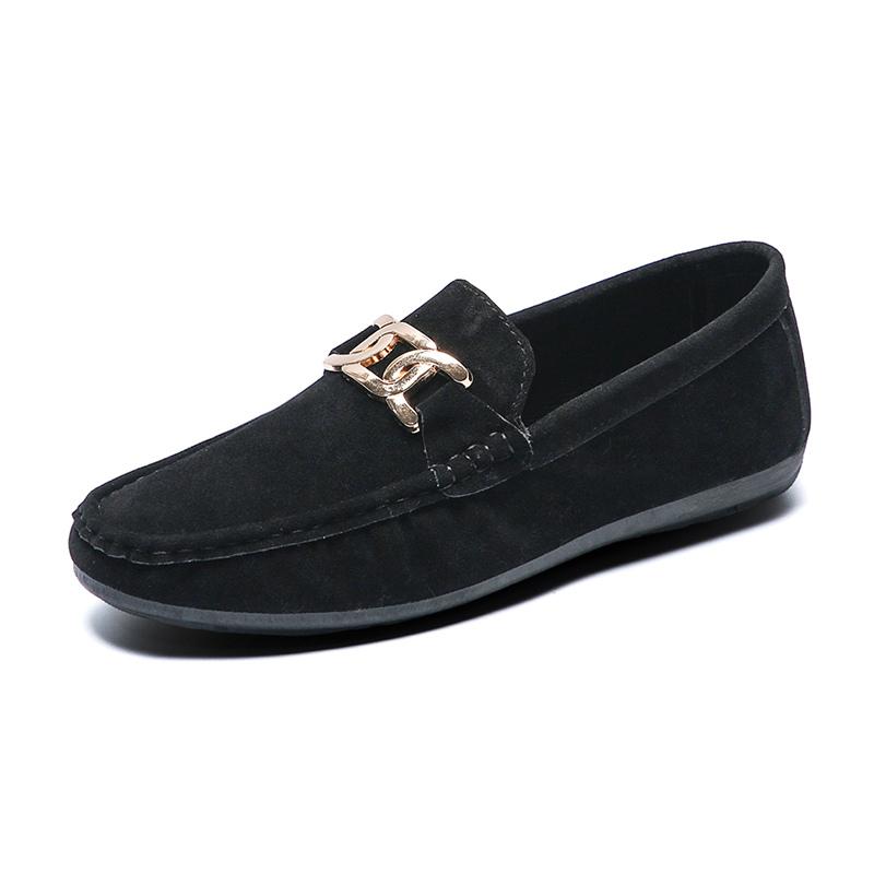 Classic Retro Green Men's Loafers Shoes Flats Handmade Suede Moccasin Casual Shoes Men Slip-on Driving Footwear mocasines hombre