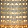 LED Waterfall Flowing Net Lights: Outdoor Waterproof Festival Decoration Fairy Lights for a Romantic Atmosphere