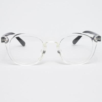 Aloeyewear AL5305 2009 Rilsan Clear Bold Vintage Frame Transparent Glasses Frame