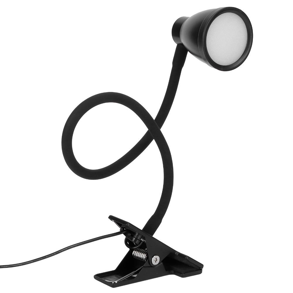 USB Powered Clip Reading Light 5W LED Reading Light Simple Desk Lamp  Studying