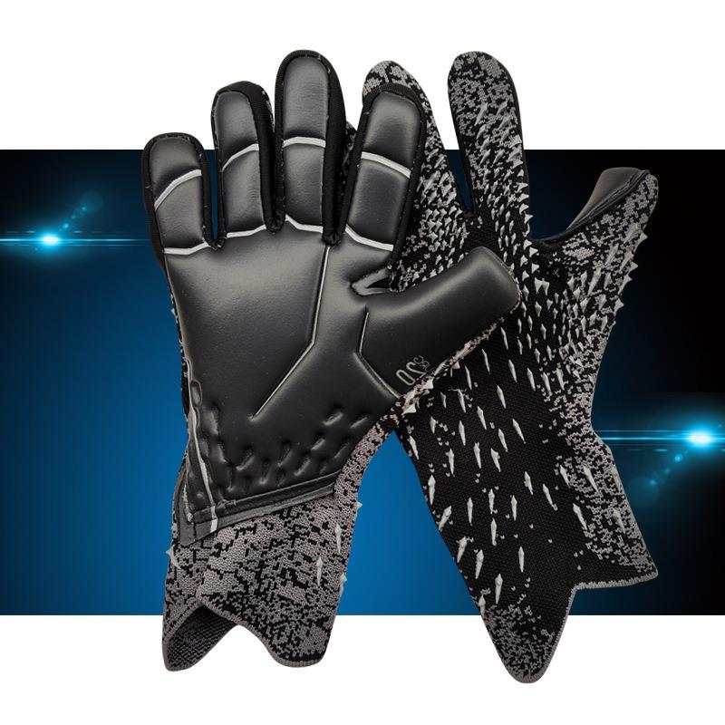 Football Professional Adult and Childrens Latex Finger ProtectionWear-resistant and Thickened Goalkeeper GlovesGoalkeeper Gloves