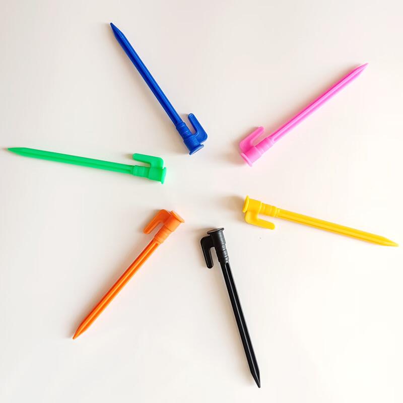 Plastic Camping Tent Ground Pegs