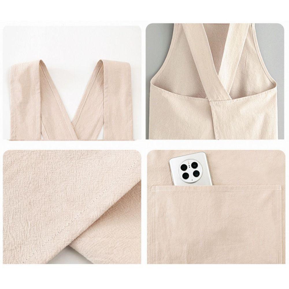 Anti Dirty Japanese Waist Aprons Breathable Cooking Smock Coffee House Aprons  Boys and Girls