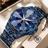POEDAGAR Luxury Fashion Man Clock Top Business Waterproof Luminous Date Week Men's Watches Quartz Stainless Steel Wristwatch