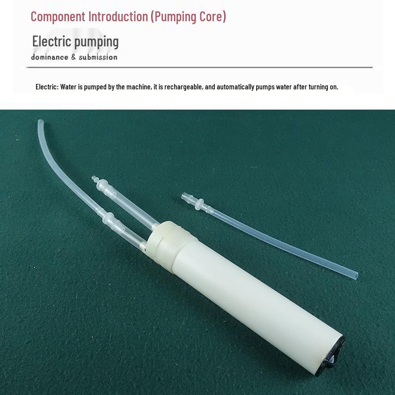 Holy Water Inflatable Enema & Dual-Use Anal/Mouth Plug Accessory Set