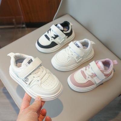 Autumn Bestseller Kids' Shoes, Children's Casual Sneakers, Children's Sneakers, Boys' Korean-Style Soft-Sole Shoes, Girls' White Sneakers.